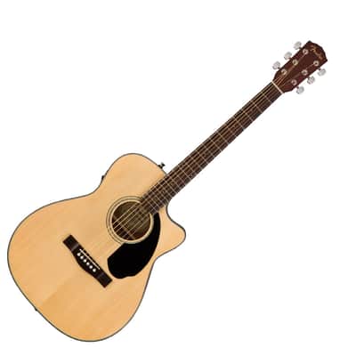 Fender CC-60SCE Concert A/E Guitar - Natural w/ Rosewood FB image 1