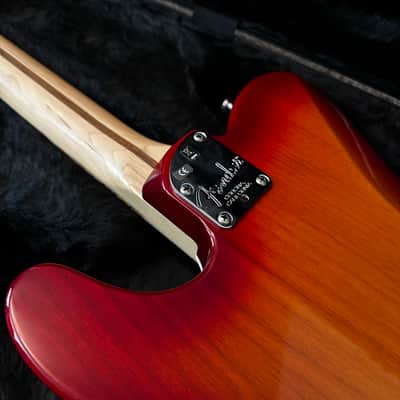 Fender American Deluxe Telecaster with Maple Fretboard 2011 - 2016 - Aged Cherry Burst image 12