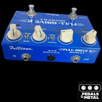Fulltone Full-Drive 2 Mosfet 2007 - 2018 - Blue - X16811 image 2