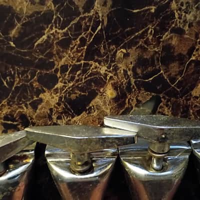 Remo Quadra Bass Drum Tension Rods and claws 80s image 7