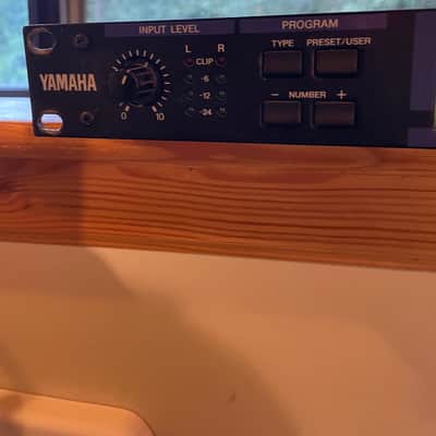 Yamaha REV500 Digital Reverberator 1990s - Black image 2