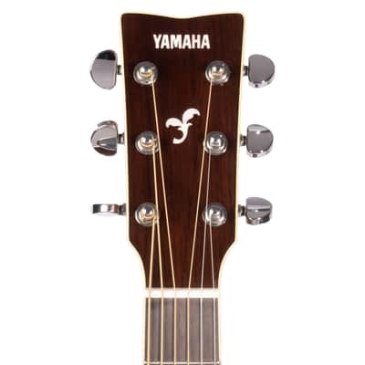 Yamaha FG830TBS Acoustic Guitar, Solid Sitka Spruce, Rosewood, Tobacco Sunburst image 6