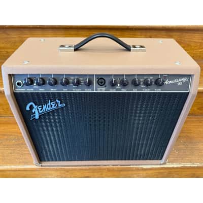 SECONDHAND Fender Acoustasonic 90 Acoustic Amplifier inc. Cover and Footswitch image 3