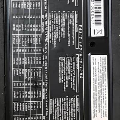 Alesis SR-16 Stereo Drum Machine 2000s  - Black image 4