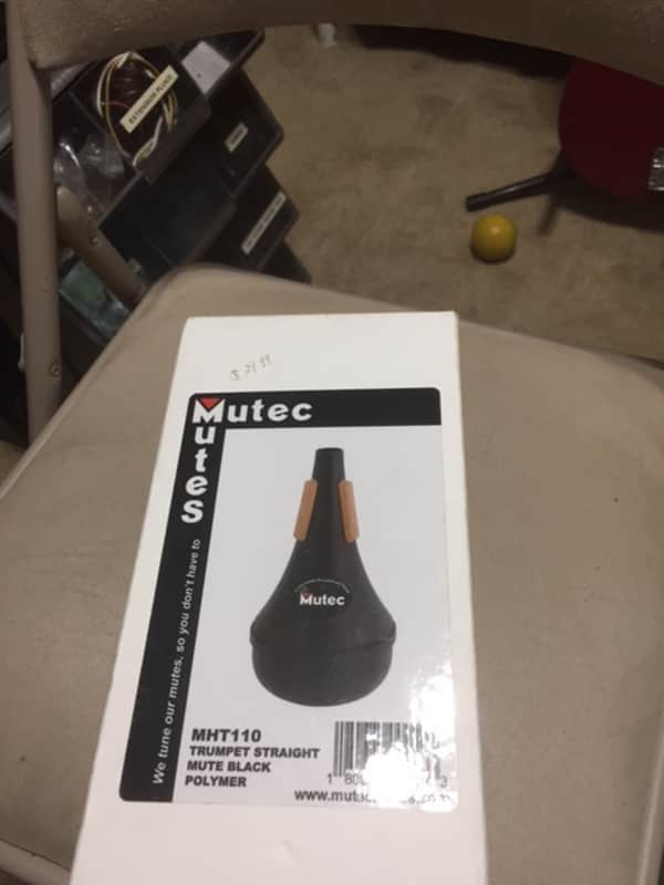 Mutec Trumpet Straight Mute MHT110 image 1