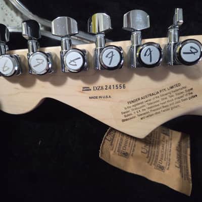Fender Deluxe Stratocaster 2008 - White Pearl image 8
