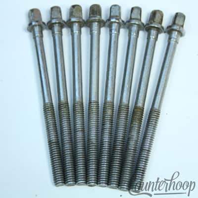 *Gretsch 8x 3 1/8"Tension T-Rod Floor/Tom/Snare Drum Broadkaster Nickel 40s USA* image 1