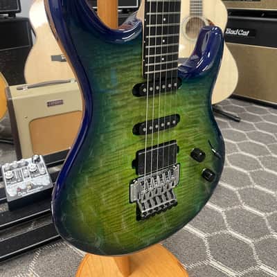 Ernie Ball Music Man L4 Steve Lukather BFR Family Reserve 150 pcs. 2025 - Green Tide 6-String Electric Guitar Floyd Rose *AUTHORIZED DEALER image 9