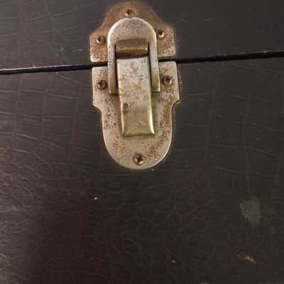 Vintage RARE 1964 Japan Norma Teisco Conrad Violin Style Bass Guitar Hard Shell Case image 8