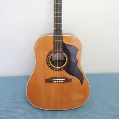 Vintage 1960s Eko Folk Ranger 6 Acoustic Guitar Well Made Very Good Shape Early Desirable Version Low Playable Action image 1