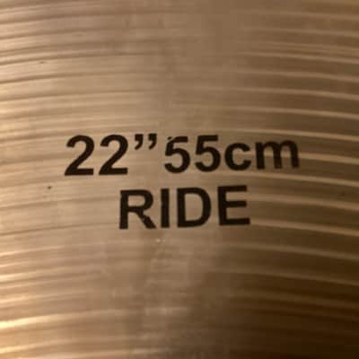 Impression 22” Jazz Ride Cymbal - Paper Thin - Made in Istanbul, Turkey image 5