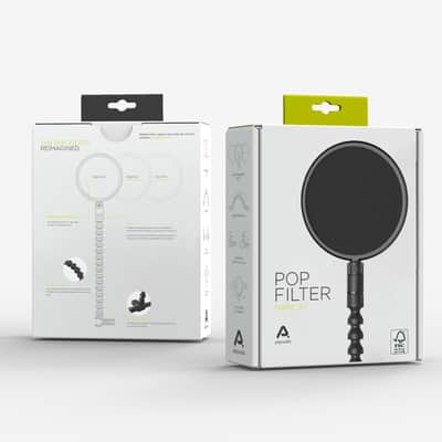 Pop Audio Fabric Pop Filter Set image 1