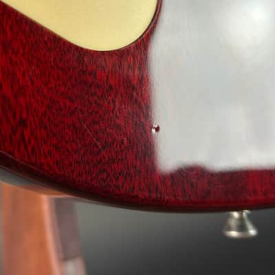 Used 2000 Epiphone Les Paul MIK w/EMGs Cherry Sunburst w/case TSU25190 image 15