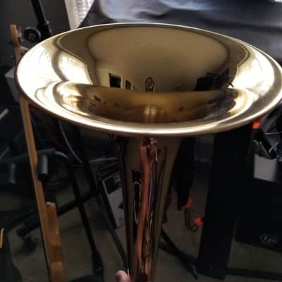 Conn Trombone & Case, Model 16H, "Director" w/Conn 12C Mouthpiece image 3