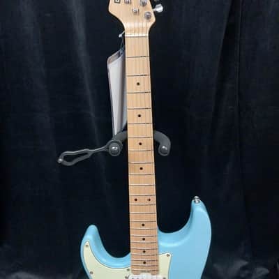 Eart Guitars E-1L Left Hand HSS - Gloss Poly Blue image 6