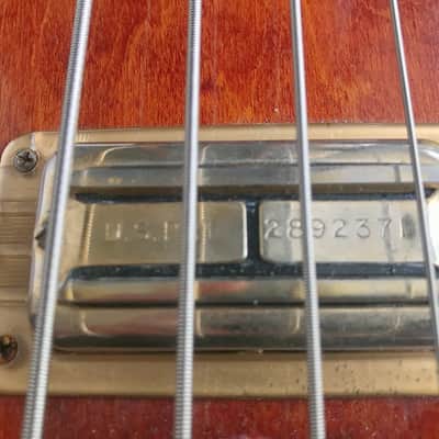 Vintage 1967 Gretsch model 6071 Electric Bass Guitar image 5