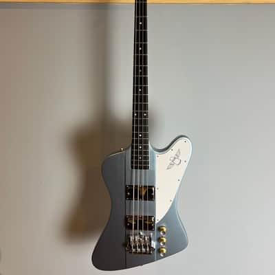 1990 Gibson Thunderbird - Custom Blue Mist Metallic image 2