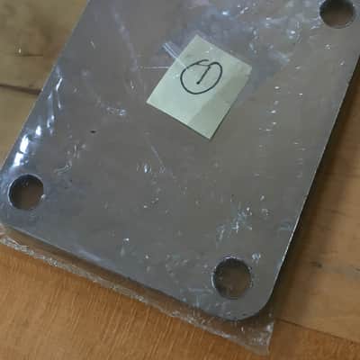 Vintage 1997 - 1998 Fender Squier Neck Plate Chrome Plating Original Light Relic NC Serial image 8