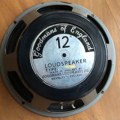 Goodmans 25 watt 16 Ohm Pulsonic  1967 image 2