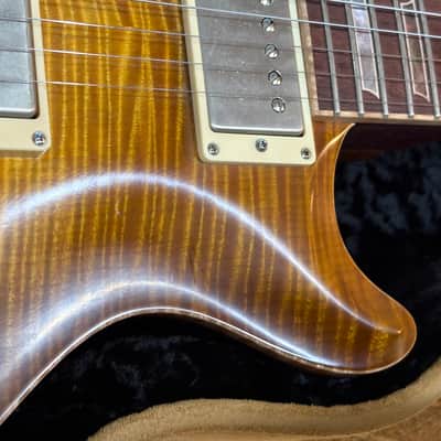 Nik Huber Orca 59 Bernie Marsden Flame Top Burst 2023 - Honey 7lbs 14.5 oz image 8