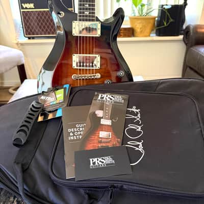 PRS S2 McCarty 594 Custom Color Dark Amber Smokewrap Burst. Free Shipping image 24
