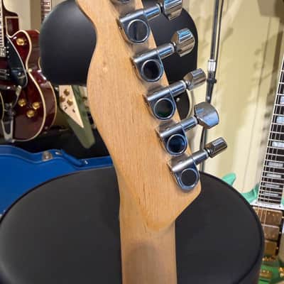 Squier FSR Bullet Telecaster Red Sparkle - Fender decal mod image 7