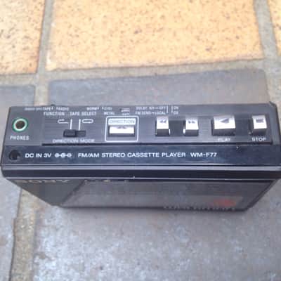 Sony WM-F77 FM/AM Walkman portable cassette player Good belt! works well! tape image 5