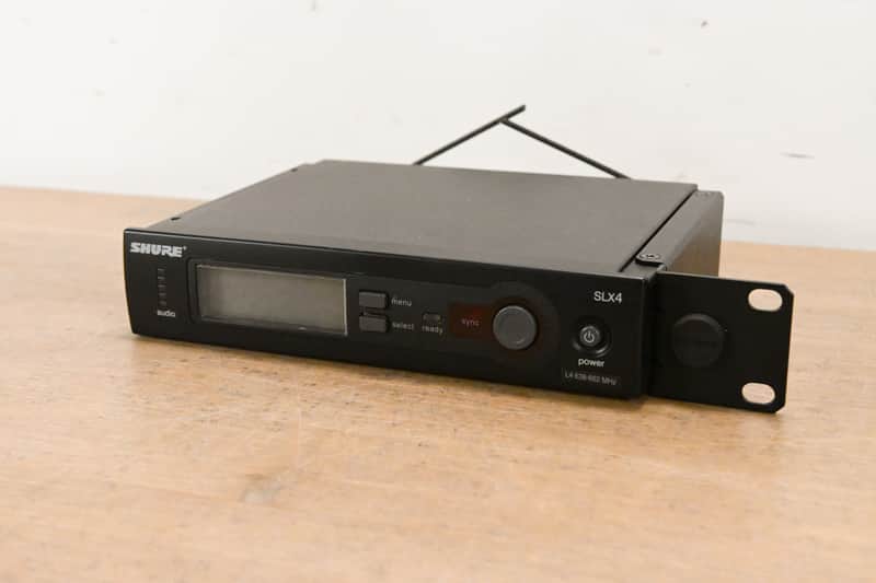 Shure SLX4 Wireless Receiver - L4 Band: 638-662 MHz (NO POWER SUPPLY) CG013ED image 1
