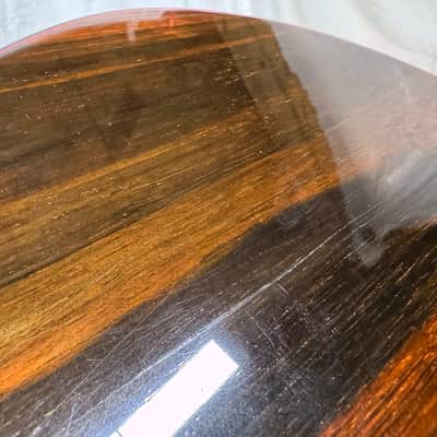 Kevin Mathers Concert Classical Acoustic Guitar - crack/hole in top - with Case 2006 image 22