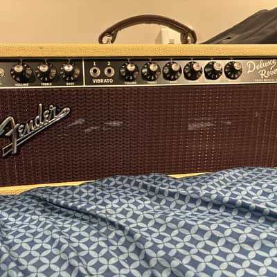 Fender Limited Edition '65 Reissue Deluxe Reverb Head 2014 - 2016 - Blonde image 13