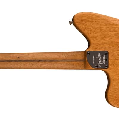 FENDER - American Acoustasonic Jazzmaster All-Mahogany  Ebony Fingerboard  Natural - 0972033122 image 2