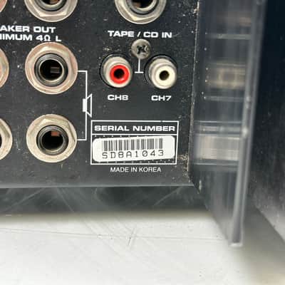 Samson SD8 8-Channel Stereo Powered Mixer with DSP image 8