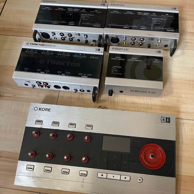 Lot of Native Instruments Traktor Audio 10 Audio 8 DJ Audio 4DJ image 1