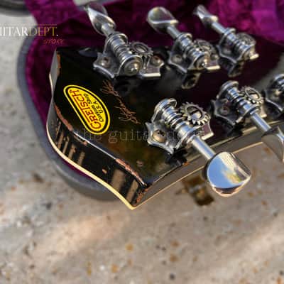 ♚MINT♚ 2012 Gretsch CUSTOM SHOP G-6128 MASTERBUILT JET Stephen Stern♚RED SPARKLE♚Dynasonics !♚OHSC♚8 LBS♚COA image 19