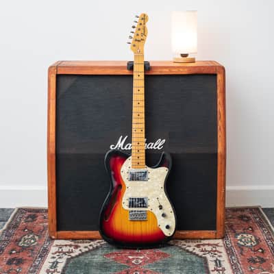 Fender Thinline Telecaster 72 Reissue 1996 - Sunburst image 2