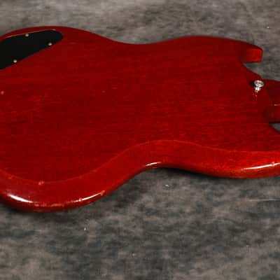 1965 Gibson SG Junior - Cherry Red - Wide Nut image 13