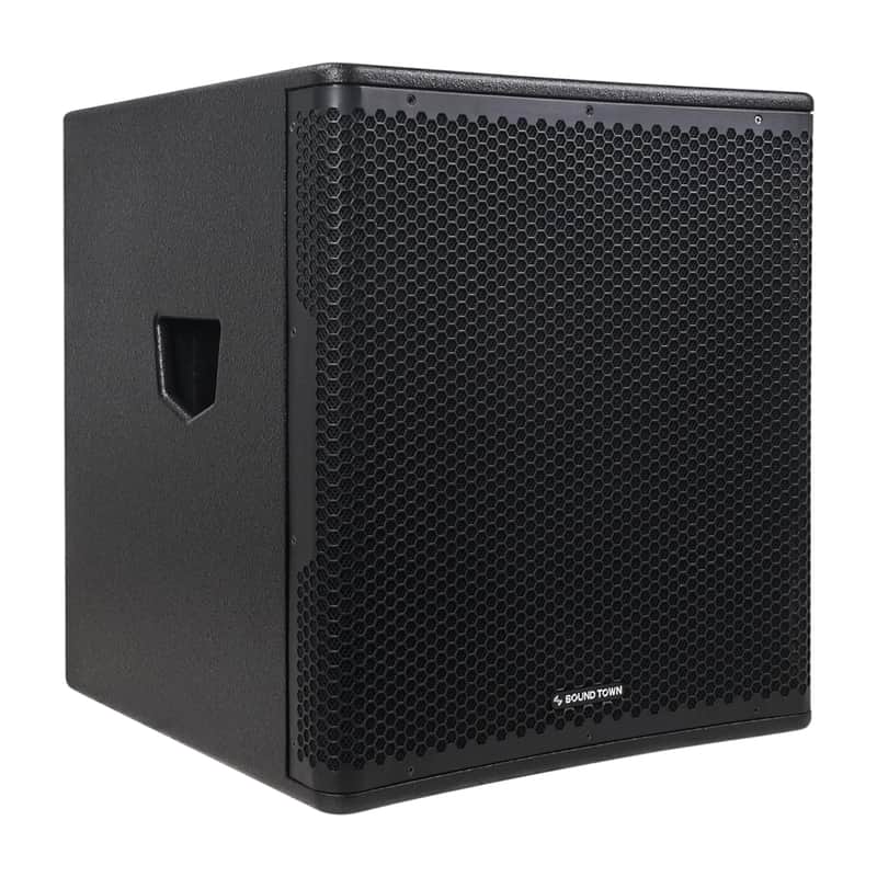 METIS-PRO18AS | METIS Series 18" 2400W Powered PA/DJ Subwoofer with Class-D Amplifier, Plywood, Black image 1