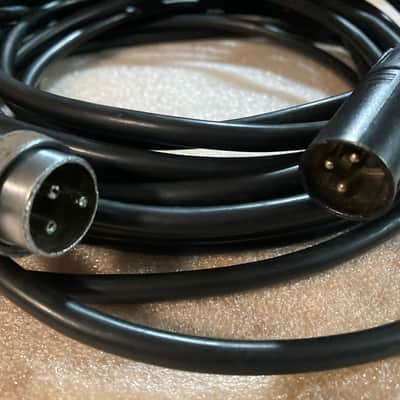 3 pin Amphenol to 3 pin XLR adaptor cable for older Shure and EV Microphones image 2