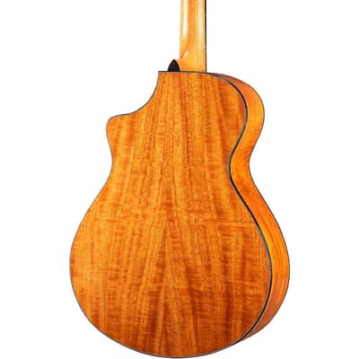 Breedlove Congo Figured Sapele Concert CE Acoustic-Electric Guitar Regular Natural image 2
