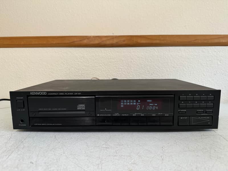 Kenwood DP-87 CD Player HiFi Stereo Vintage Home Audio Compact Disc Single Slot image 1
