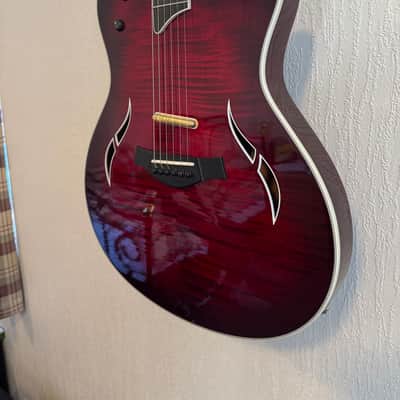 Taylor T5-C1 Custom Maple 2007 - Translucent Red image 3