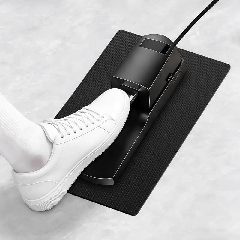Non-Slip Piano Sustain Pedal Mat – 10" x 7.5" Premium Keyboard Sustain Foot Pedal Support Pad for Enhanced Stability, Carpet & Hardwood Floor Protection (Black, 1 PC) image 1