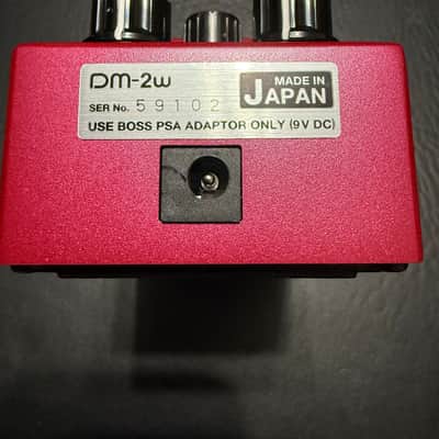 Boss DM-2W Delay Waza Craft 2015 - Present - Pink MIJ image 3