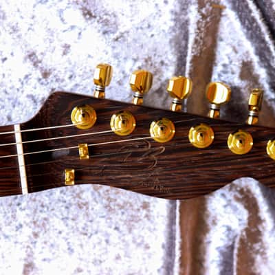 GB Liuteria Traditional tele green chameleon image 16