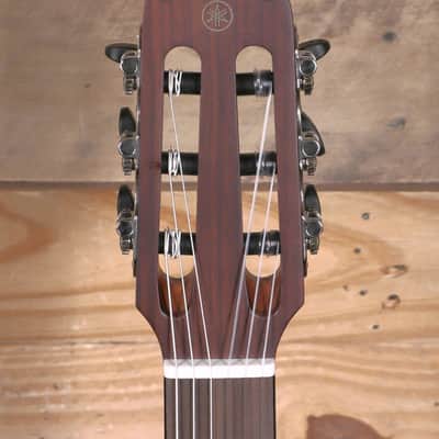 Yamaha NTX1 Acoustic-Electric Classical Guitar Brown Sunburst image 6