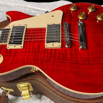 NEW ! Gibson Les Paul Standard '50s Sixties Cherry - Only 8.4 lbs - Amazing Flame Top - Authorized Dealer - G07436 image 9