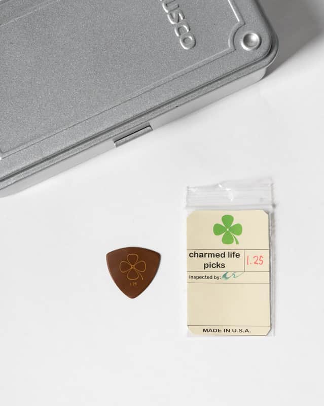 Charmed Life / Vespel Brown Polyimide Guitar Pick - Triangle-Vespel Brown Polyimide - 1.25 mm brown (triangle) image 1