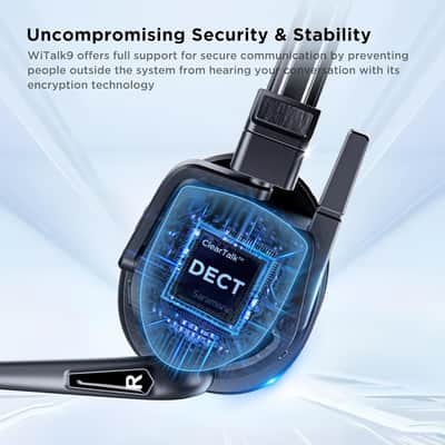 Saramonic WiTalk9 WT5S  Full Duplex Wireless Intercom Headset System image 4