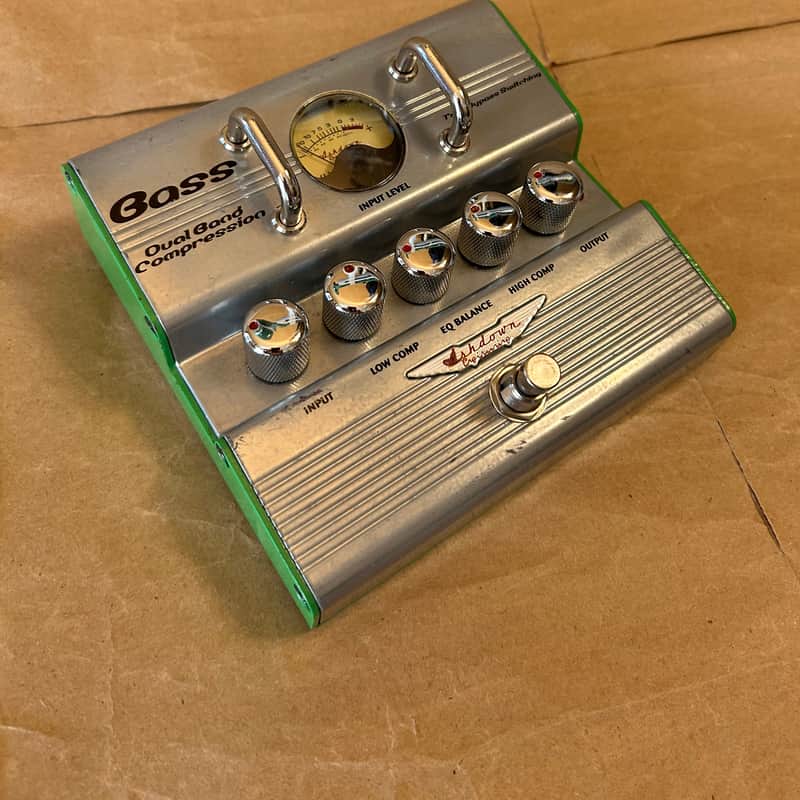 2010s Ashdown Dual Band Bass Compression Silver / Green