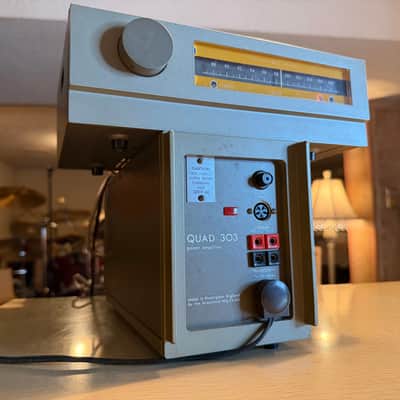 Quad 33 Control Unit + Quad FM 2 Stereo Tuner + Quad 303 Power Amp Serviced Rare image 4